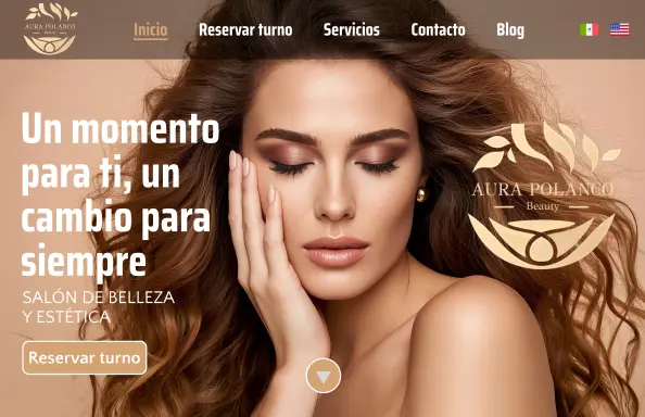 Aura Beauty salón de belleza México